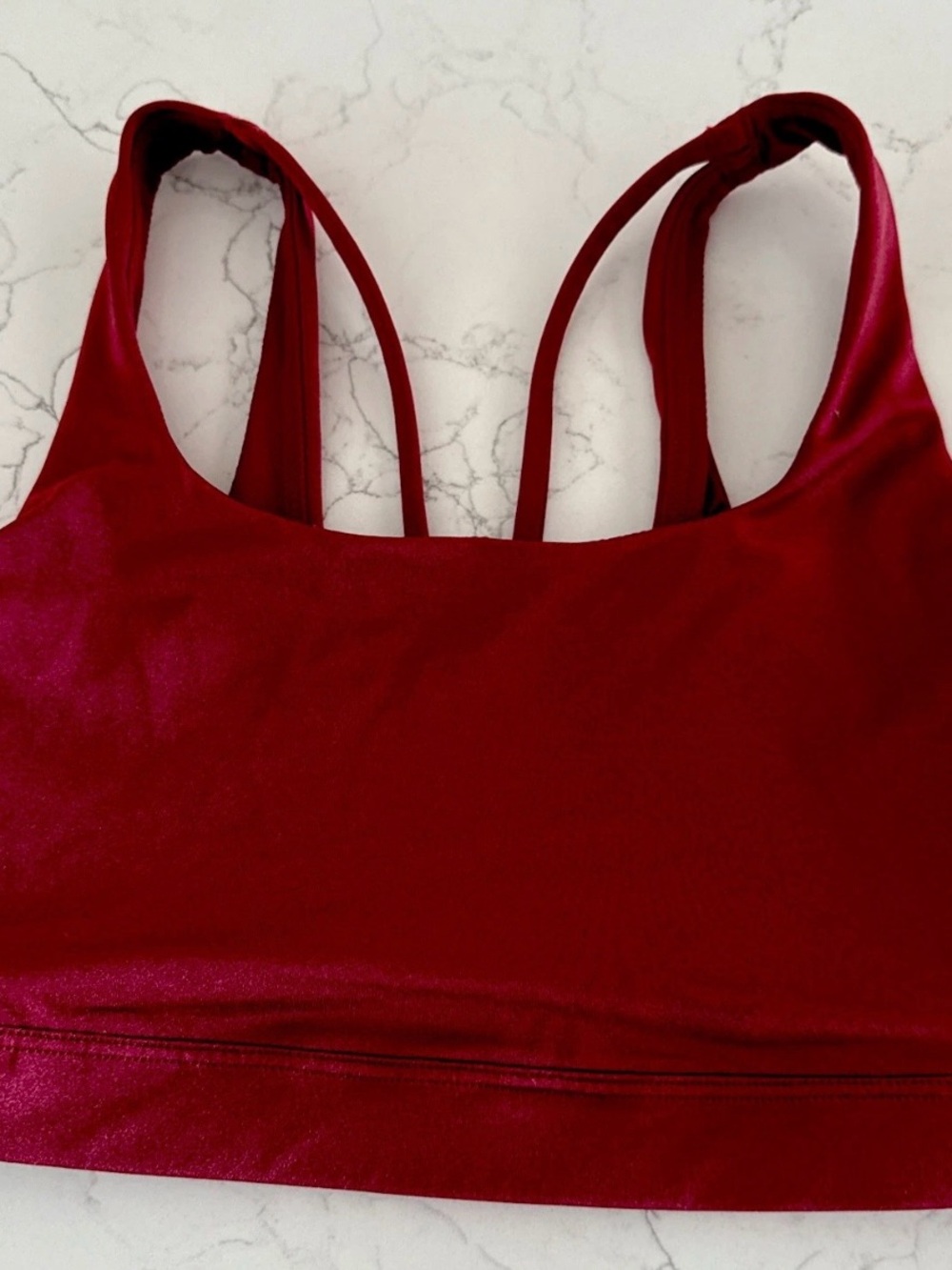 Athleta Burgundy Sport Bra  Womens Size XS